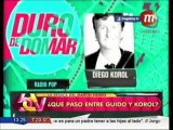 Diego Korol vs. Guido Kaczka en los Martín Fierro