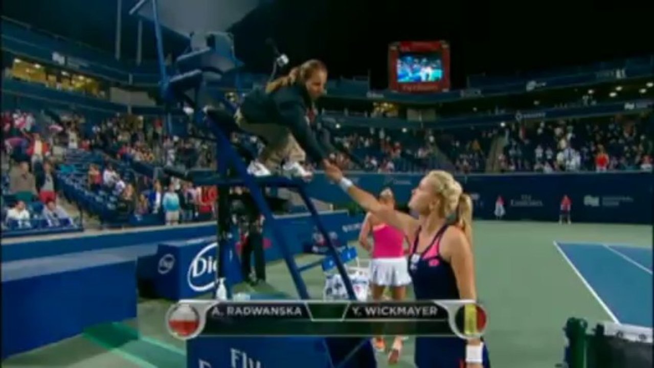 Toronto: Radwanska spielt Wickmayer an die Wand