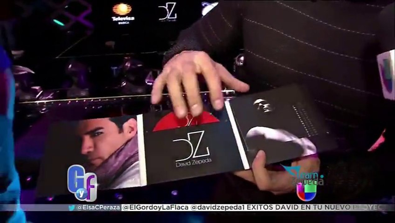 David Zepeda @davidzepeda1 presenta su disco "Volverte a Enamorar" || EGYF
