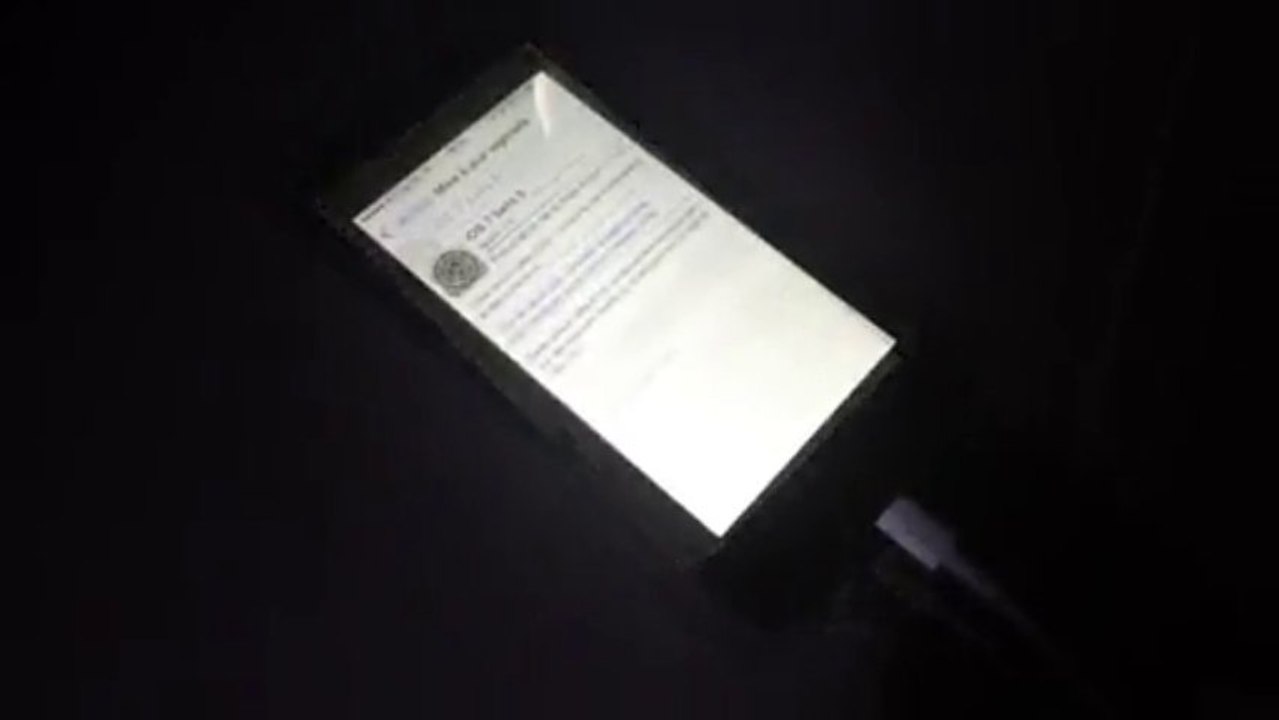 Présentation d'iOS 7 beta 5