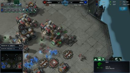 MMA vs Happy - Game 1 - WCS Starcraft 2