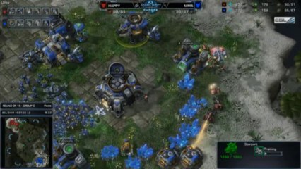 MMA vs Happy - Game 2 - WCS Starcraft 2