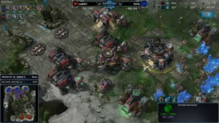 Happy vs Tefel - Game 1 - WCS Starcraft 2