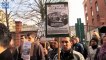 La police repousse une manifestation de sans-papiers à Lille.