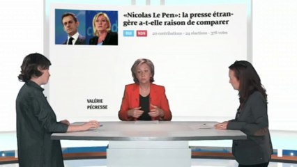 Download Video: Valérie Pécresse : «Quand les Français votent FN, c'est un geste de désespoir»