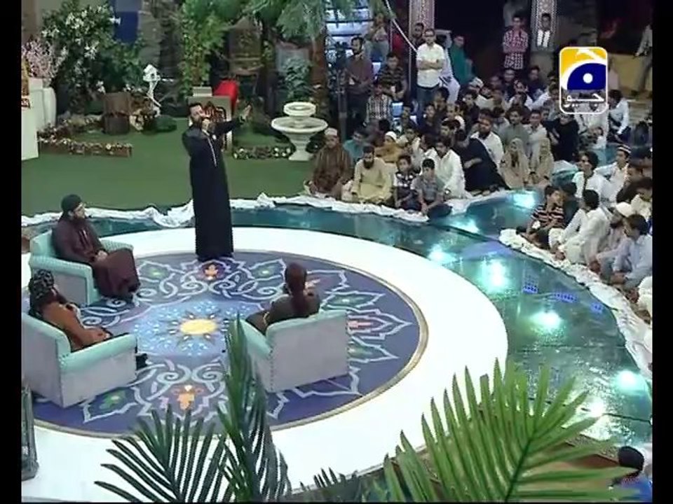 29th Sehri Shab e Amaan Part 1 in Amaan Ramazan with Aamir Liaquat 1434h 8-8-2013 -001