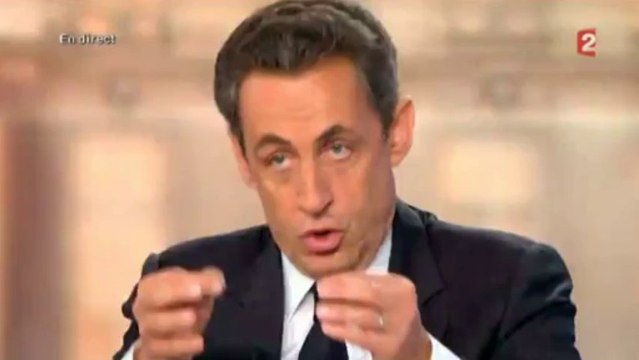 Nicolas Sarkozy : «Je ne pense pas qu'aux frontières du Rhin il y ai un problème de tsunami»