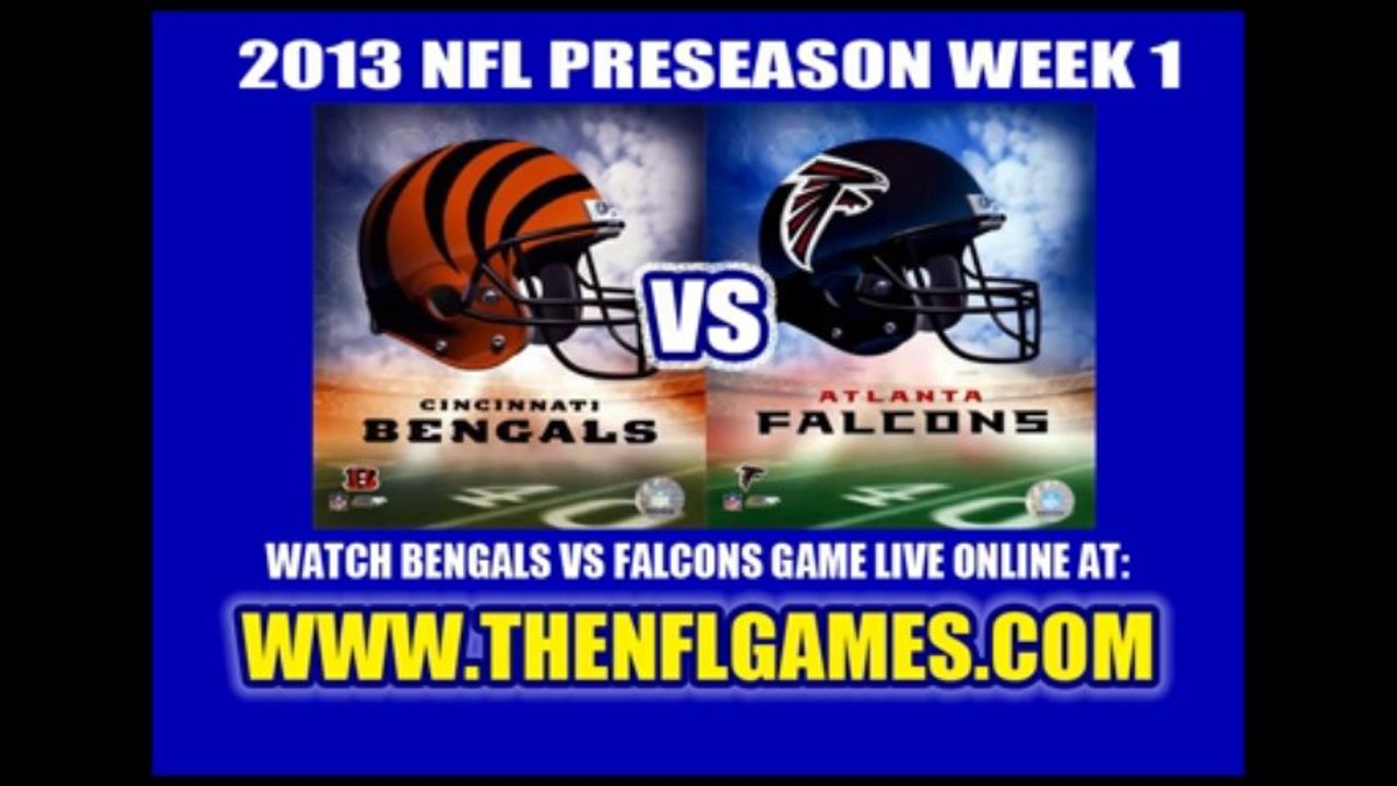 WATCH CINCINNATI BENGALS VS ATLANTA FALCONS LIVE GAME VIA ONLINE STREAM