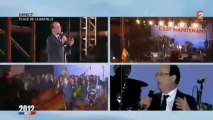 Discours de François Hollande Place de la Bastille à Paris