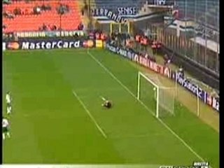 inter v werder Adriano two goals