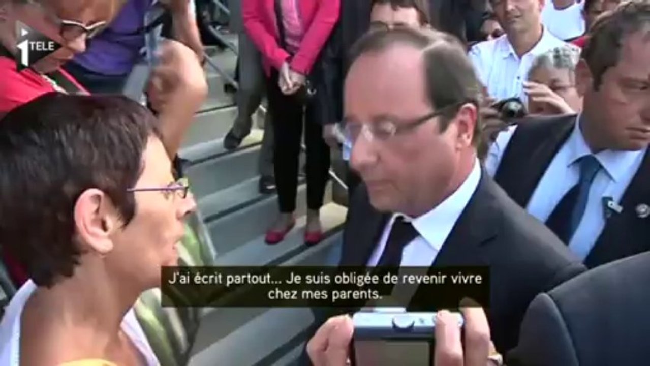 François Hollande occupe le terrain