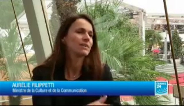 Aurélie Filippetti , ministre de la Culture et de la Communication