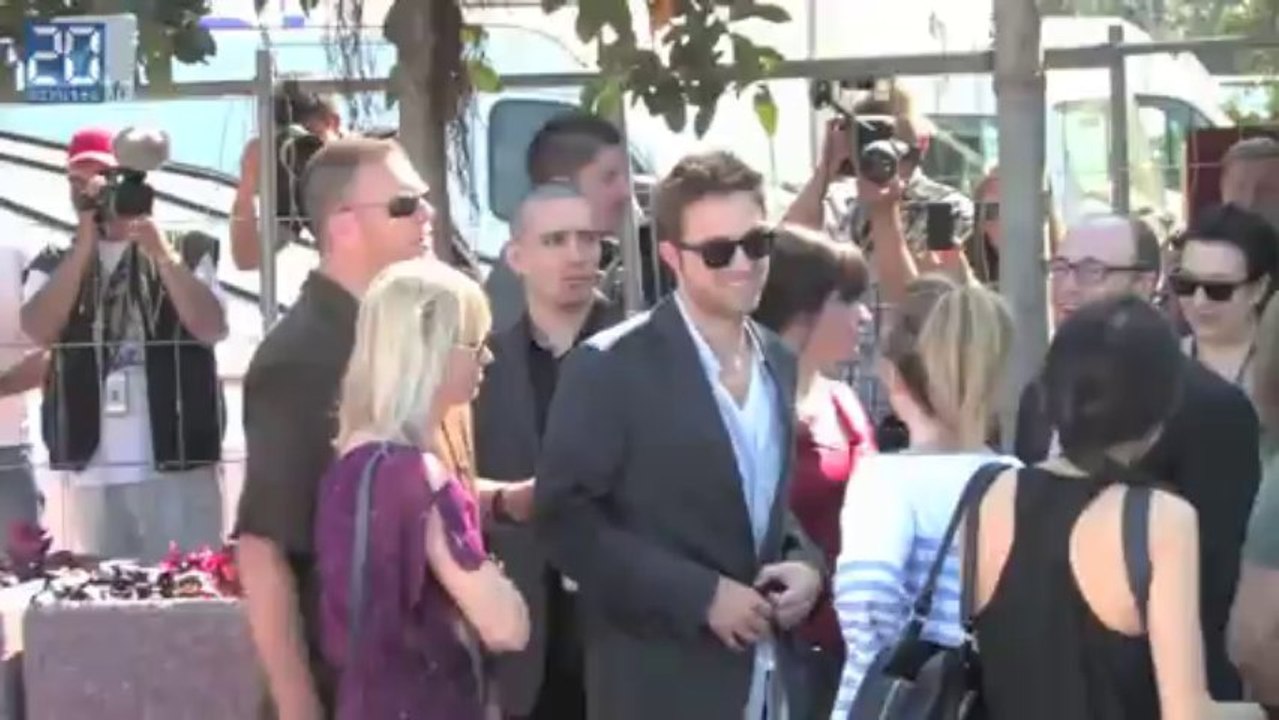 Robert Pattinson et David Cronenberg viennent présenter «Cosmopolis».