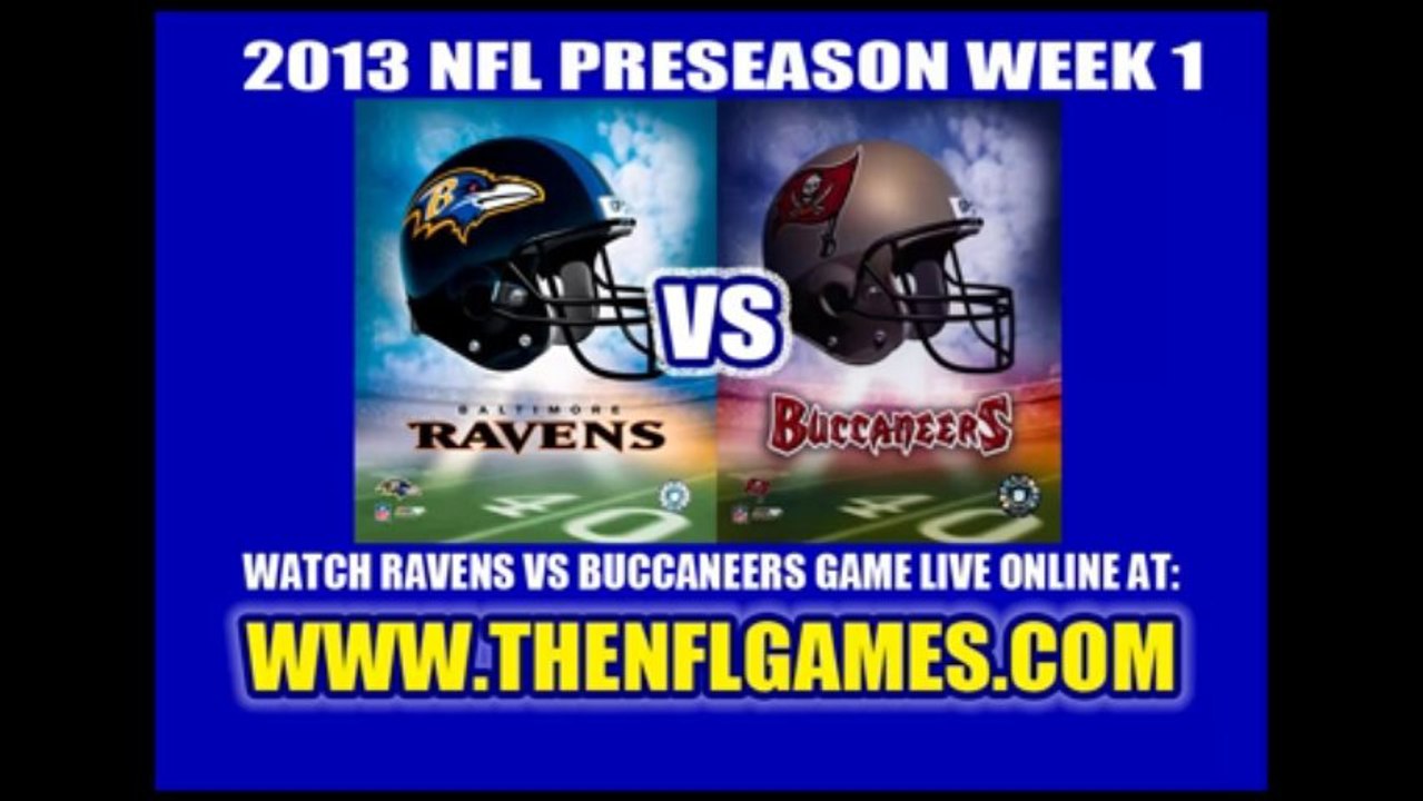 WATCH BALTIMORE RAVENS VS TAMPA BAY BUCCANEERS LIVE GAME VIA ONLINE STREAM