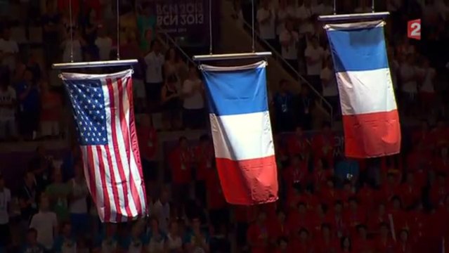 Podium 50m dos (H) - ChM 2013 natation (Lacourt, Stravius)
