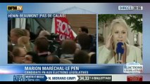 Réaction de Marion Maréchal - Le Pen - Législatives 2012