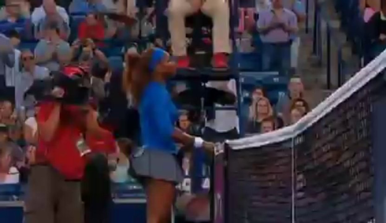 Schiavone vs Serena Williams - WTA Toronto 2013 - Ultimo Game
