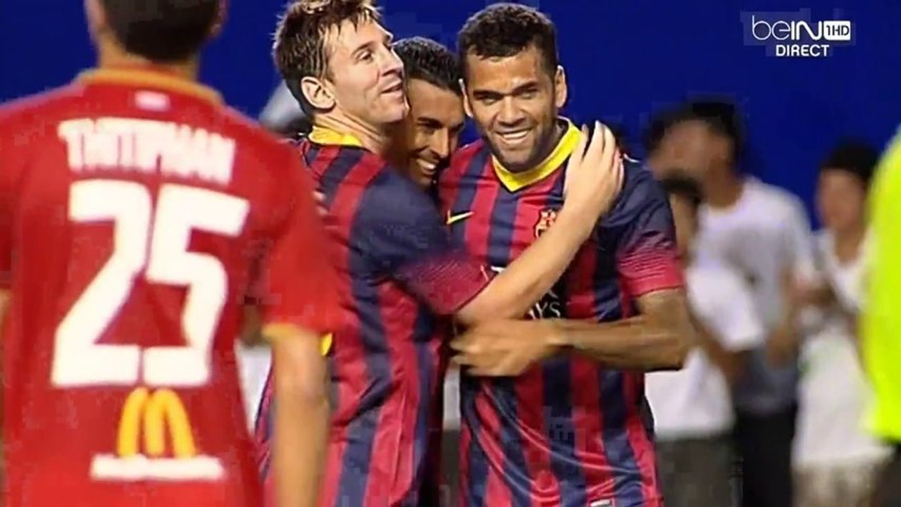 Leo Messi vs Thailand All Stars HD (07.08.2013)