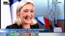 Réaction de Marine Le Pen - Législatives 2012