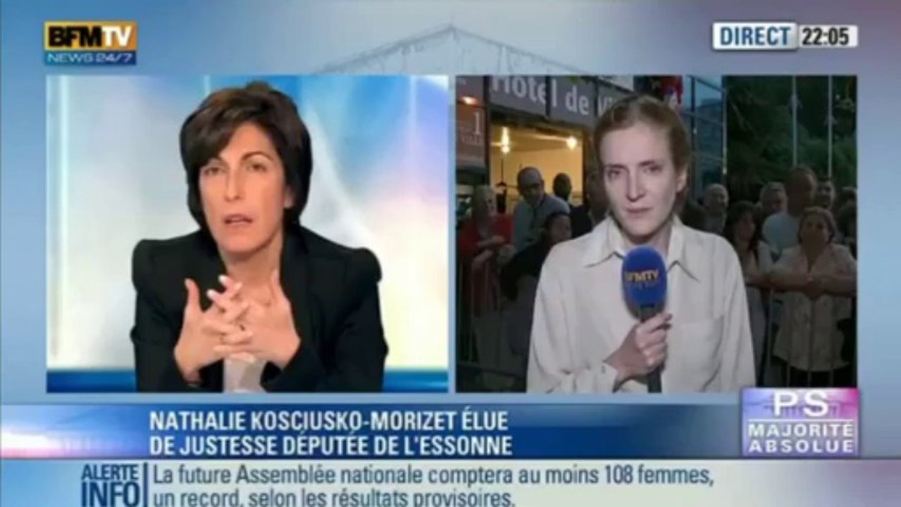 Réaction de Nathalie Kosciusko Morizet - Législatives 2012