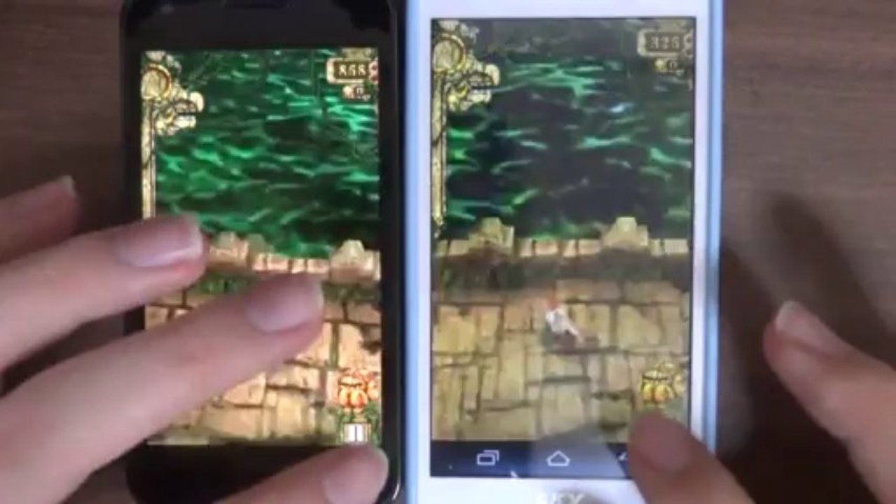 Sky a830 - Vega Racer II vs Galaxy S II _ App