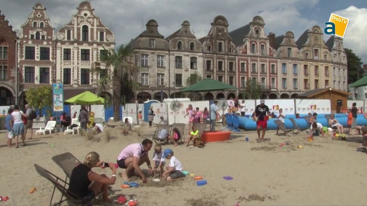 LES ESTIVALES : ARRAS ENTRE PLAGE ET PETIT TRAIN