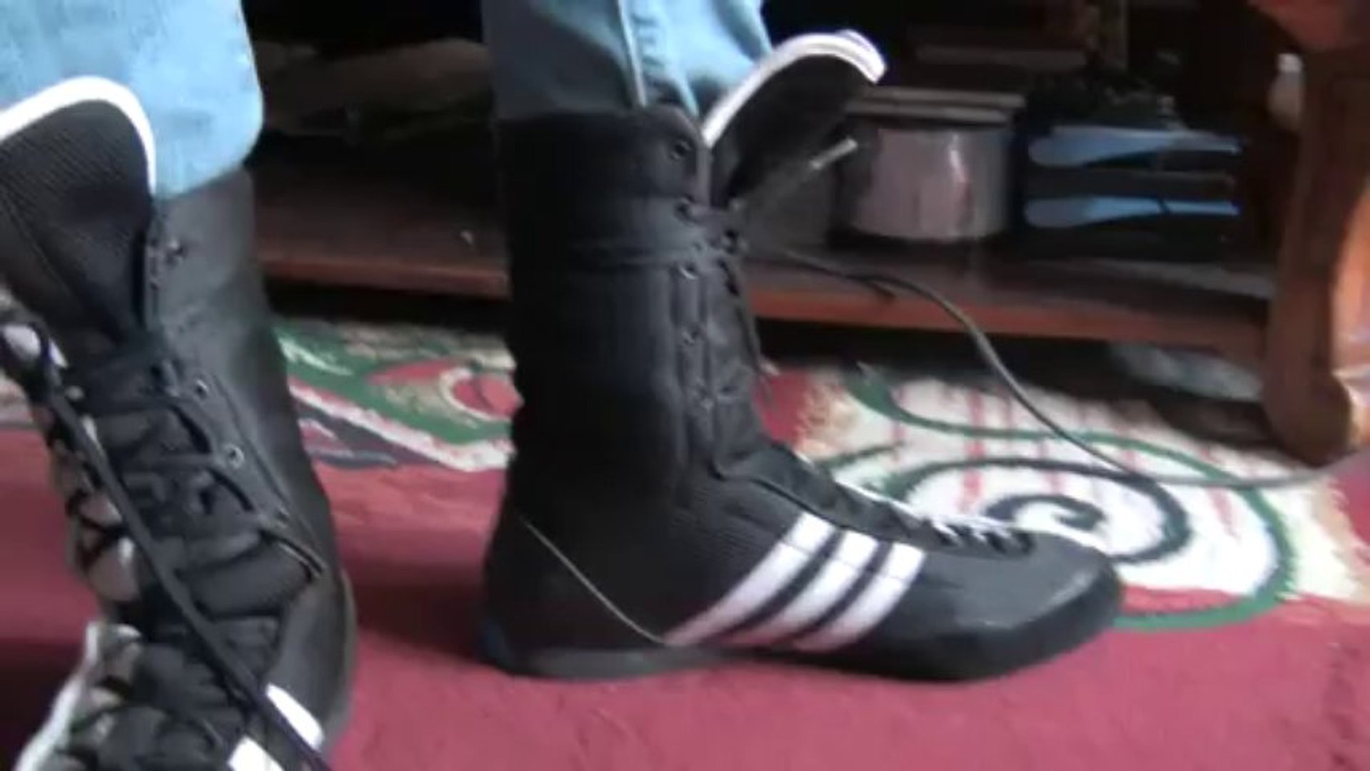 Adidas Adistar boxing boots - video Dailymotion