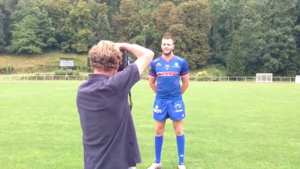Séance photo pour les joueurs du FCG