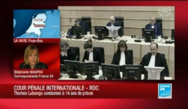 La CPI condamne le Congolais Thomas Lubanga à 14 ans de prison