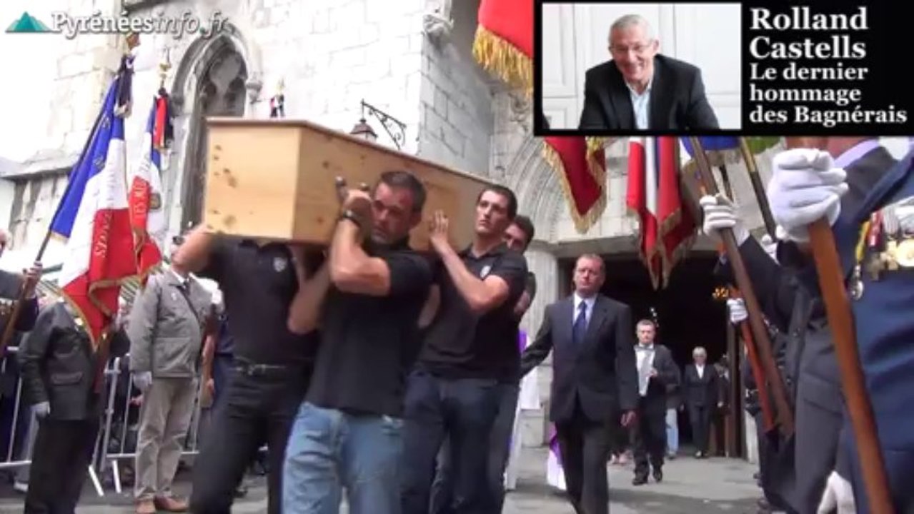 [BAGNERES]Dernier hommage à Rolland Castells (8 août 2013)
