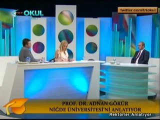 Niğde Üniversitesi Rektörü Prof.Dr. Adnan Görür(2)