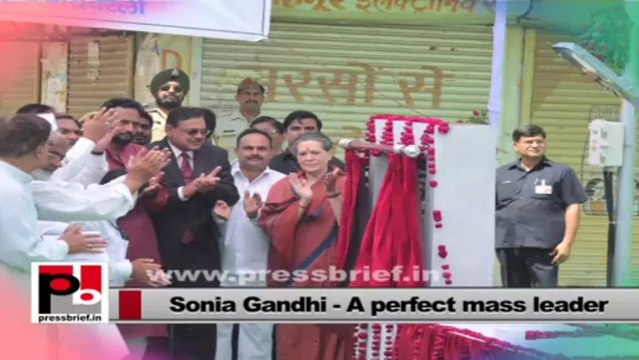 Sonia Gandhi the main force behind UPA's pro-poor polices