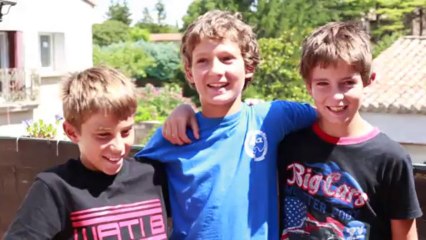 Louis, Nathan et Quentin