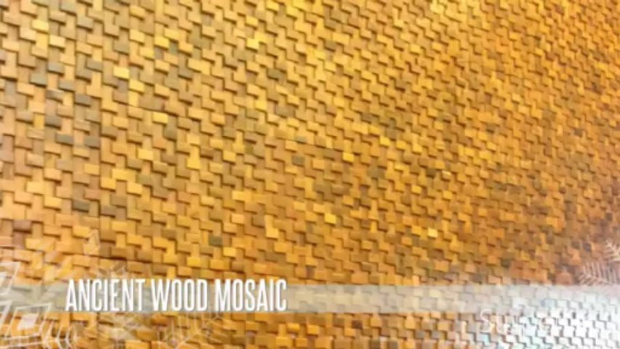 Ancient Wood Mosaic Romana - West Lake Villa - Hanoi city