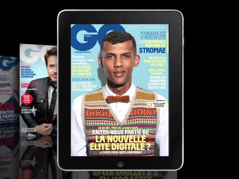 GQ Septembre 2013 sur tablette