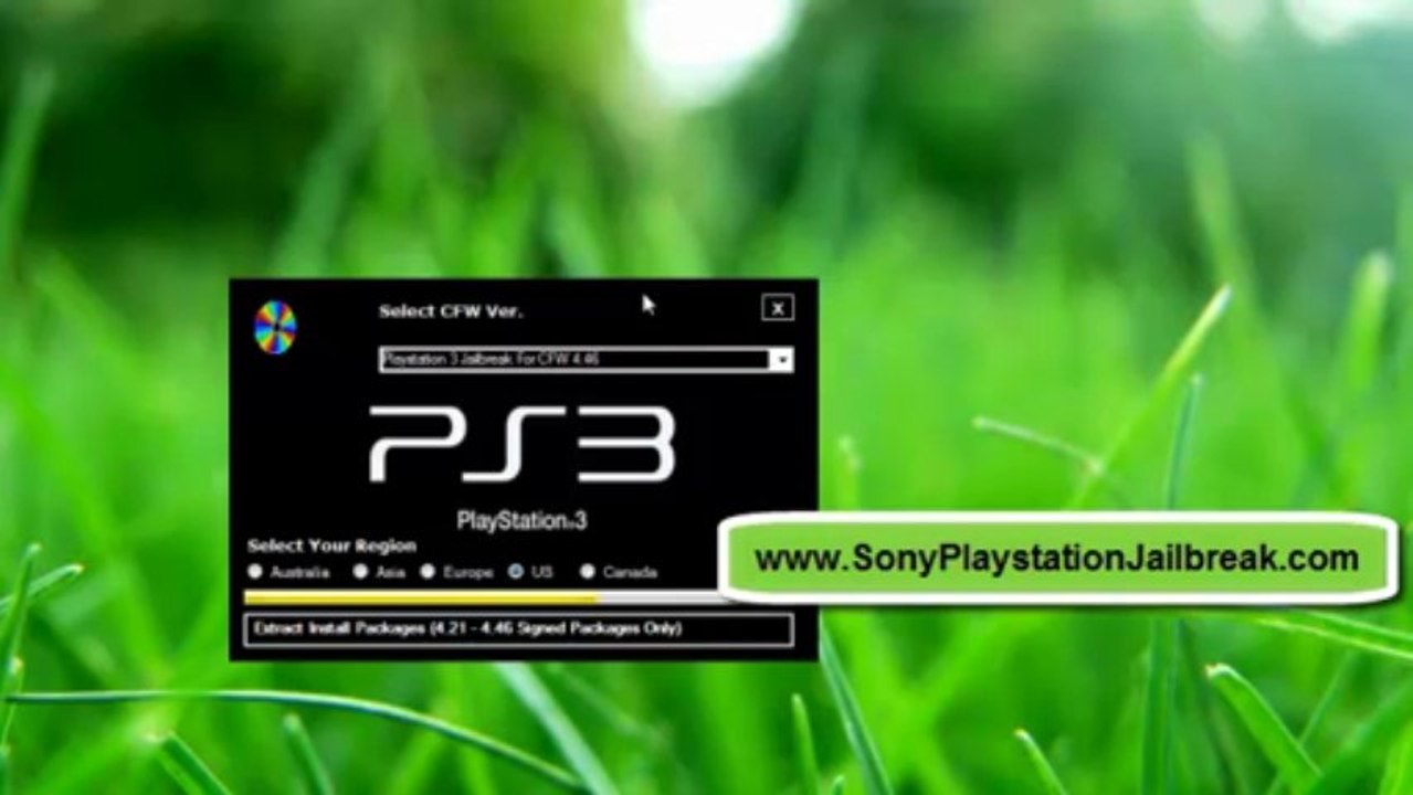 Playstation3 Jailbreak 4.46 - PS3 Update Firmware