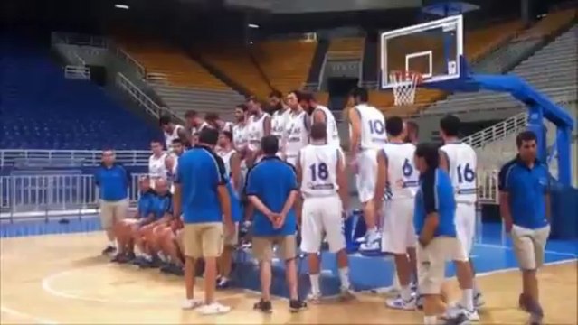 Το making off της φωτογράφισης της Εθνικής Ανδρών