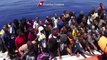 Two dead as hundreds of migrants rescued off Sicily