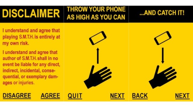 Banned iPhone Game Suggests You Chuck Your Phone into the Air