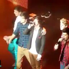 One Direction hit by tampons during live concert!!