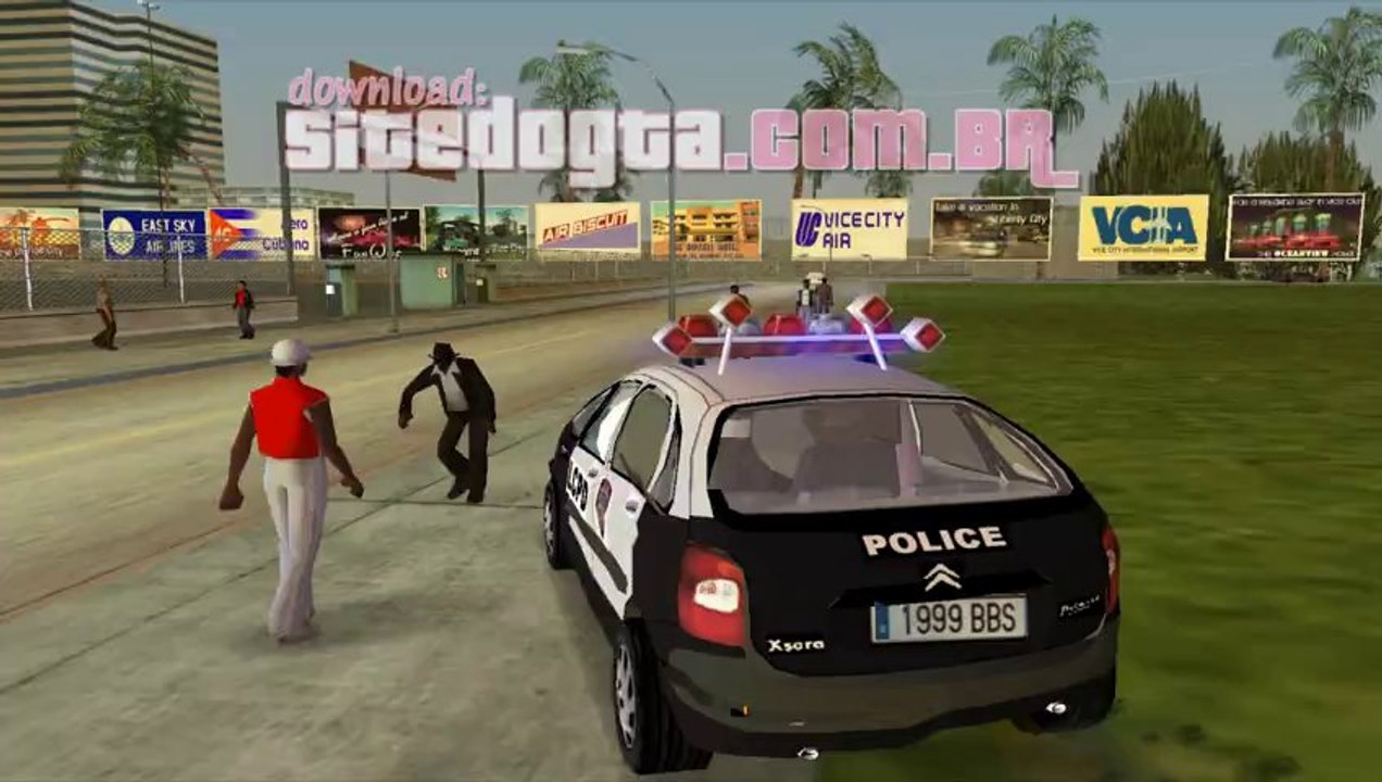 Citroen Xsara Picasso da polícia para GTA Vice City