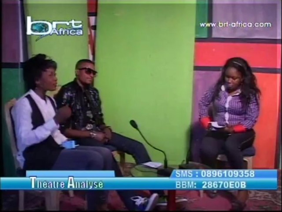 Tokundola: Nadine MAMBUKU recoit les acteurs du Groupe Théâtrale de V12....Tokundol@