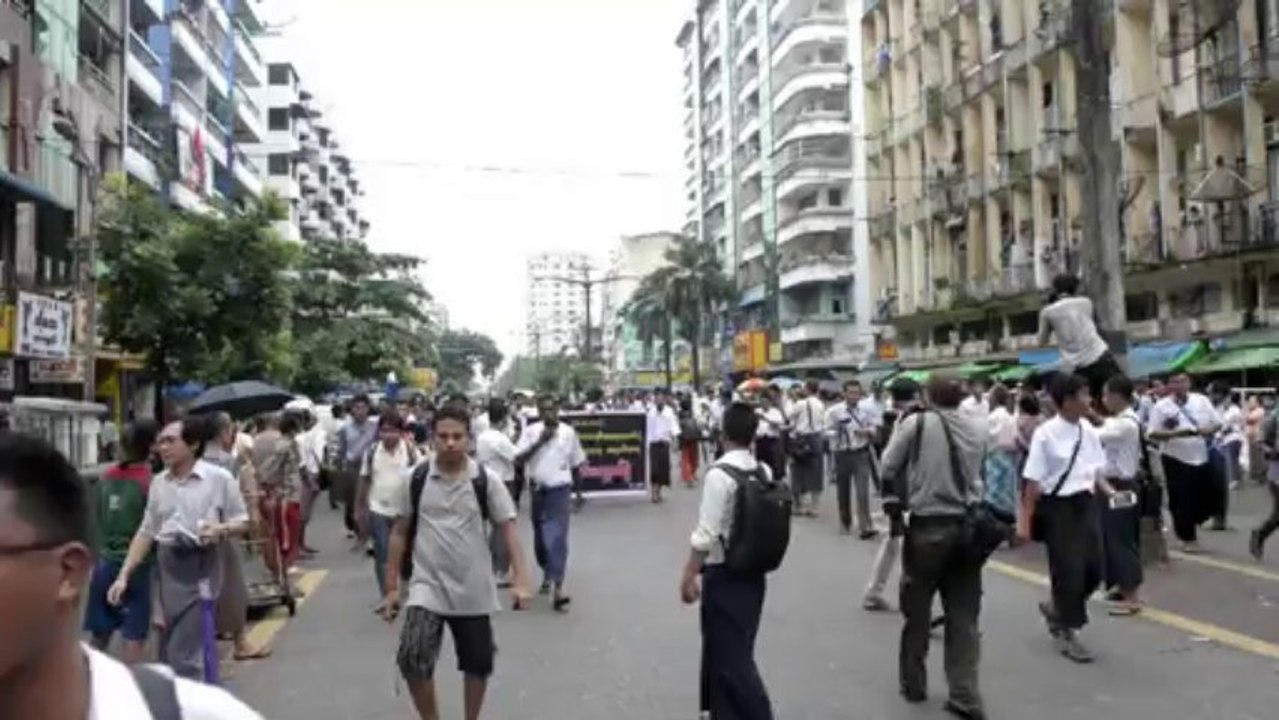 Myanmar democracy activists mark junta crackdown