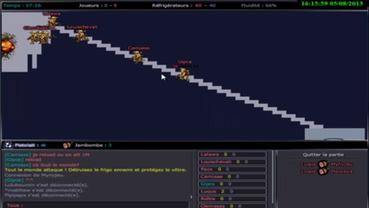 Extinction mini jeux Map ne tombez pas