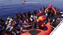 Nouvelles arrivées d'immigrés clandestins en Sicile