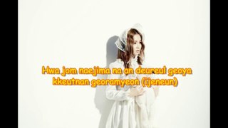 BECAUSE - LEEHI  INSTRUMENTAL KARAOKE (BACKUP VOCAL + LYRICS)