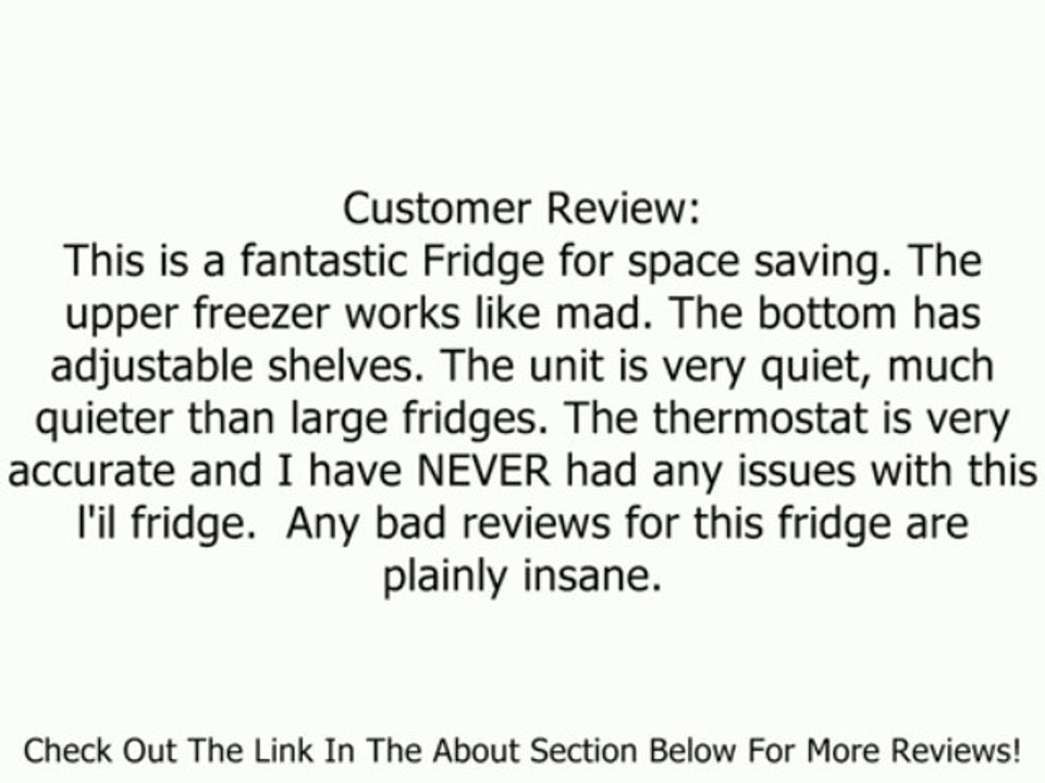 Frigidaire FFPH31M6LM 3.1 Cu. Ft. Compact Refrigerator - Silver Mist Review