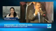 Mohamed Morsi tente de désamorcer la crise avec les magistrats