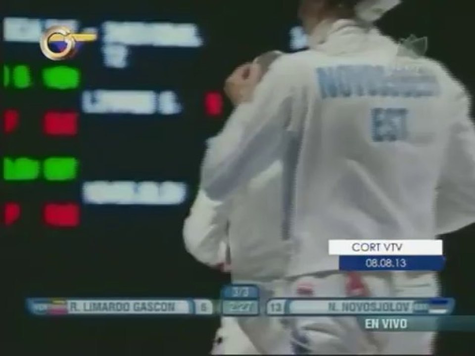 Rubén Limardo obtiene medalla de plata en Mundial de Esgrima