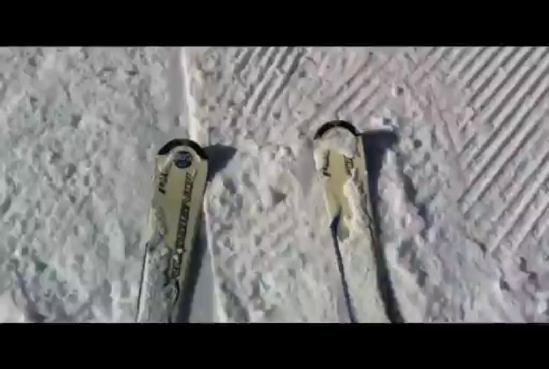 Caméra embarquée au ski